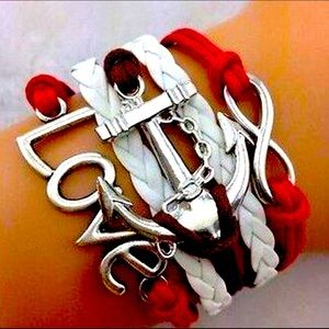 ❣Nautical Infinity LOVE Charm Bracelet ❣